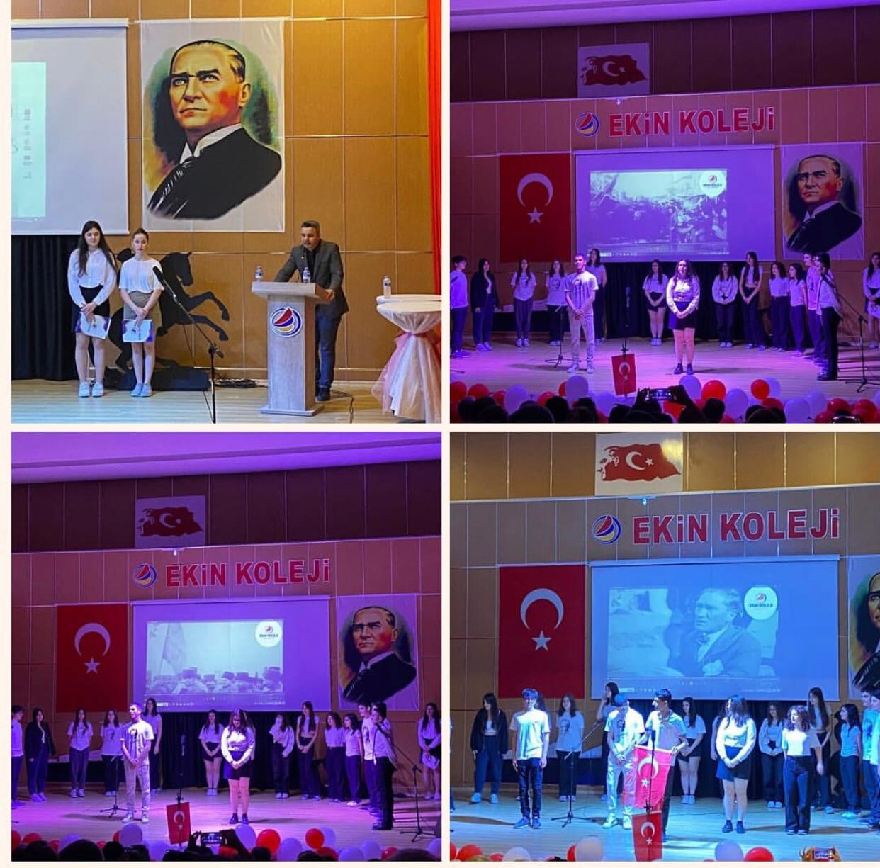 19 Mayıs Atatürk’ü Anma, Gençlik Ve Spor Bayramı’nı Ekin Koleji olarak büyük bir çoşkuyla kutladık