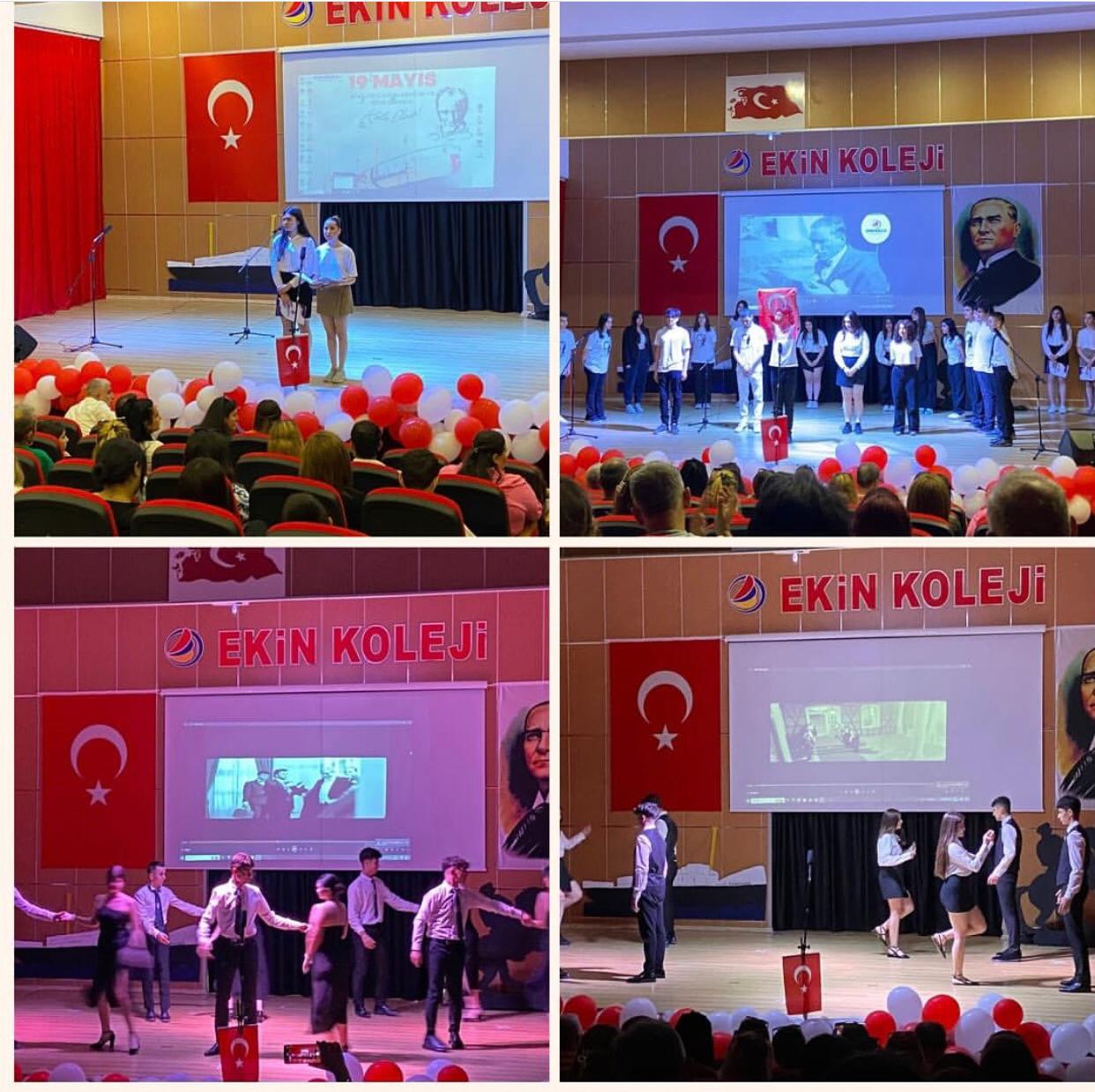 19 Mayıs Atatürk’ü Anma, Gençlik Ve Spor Bayramı’nı Ekin Koleji olarak büyük bir çoşkuyla kutladık
