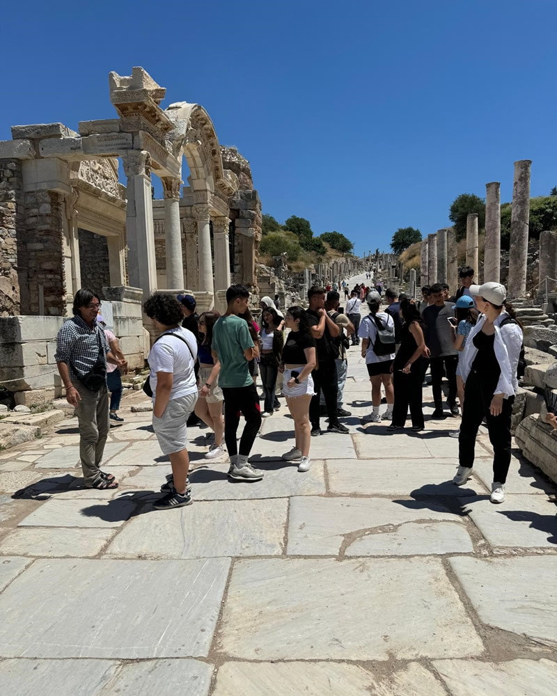 Erasmus+ grubumuz Antik Dünya'da