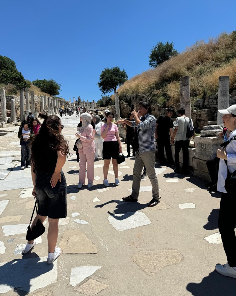 Erasmus+ grubumuz Antik Dünya'da