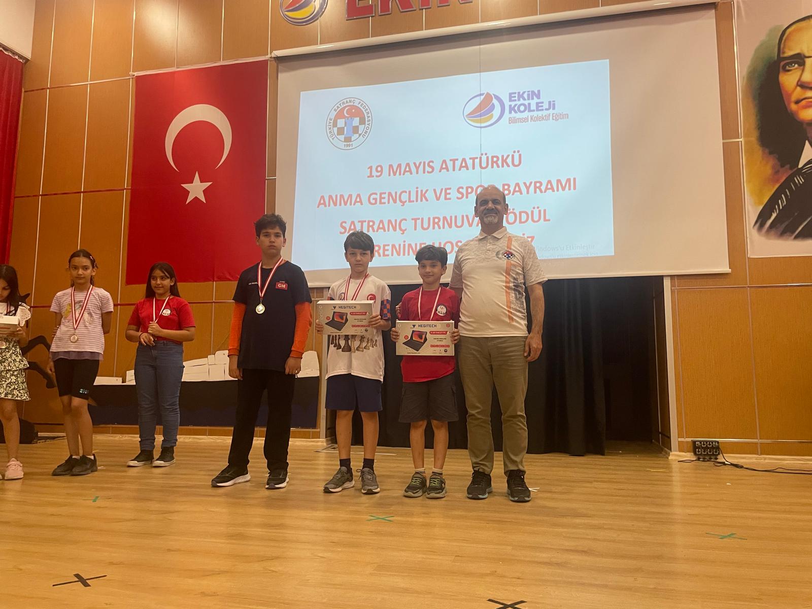 Hatay Türkiye Satranç Federasyonu Ödül Töreni