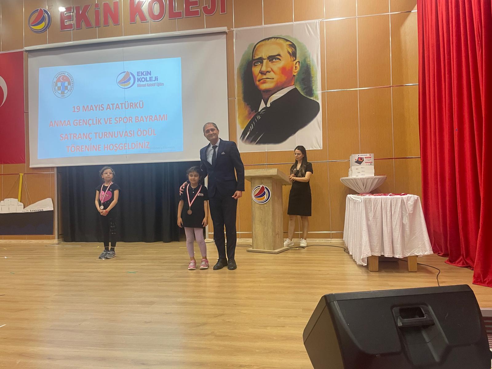 Hatay Türkiye Satranç Federasyonu Ödül Töreni