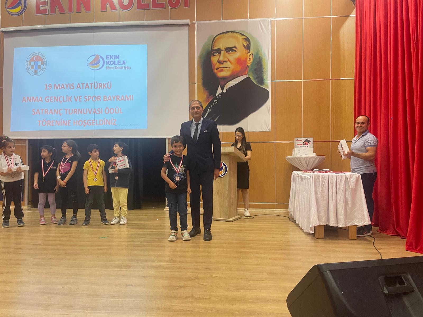 Hatay Türkiye Satranç Federasyonu Ödül Töreni