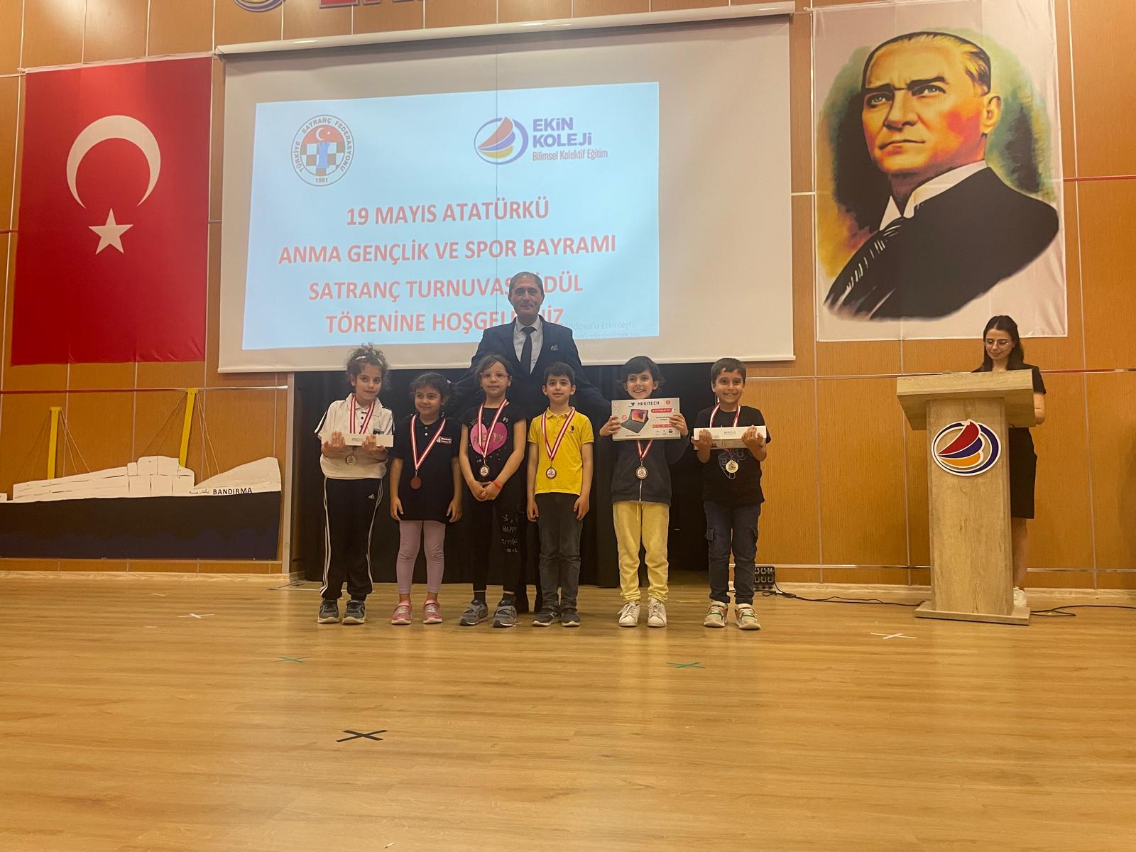 Hatay Türkiye Satranç Federasyonu Ödül Töreni