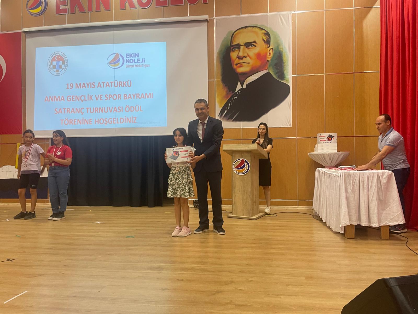 Hatay Türkiye Satranç Federasyonu Ödül Töreni