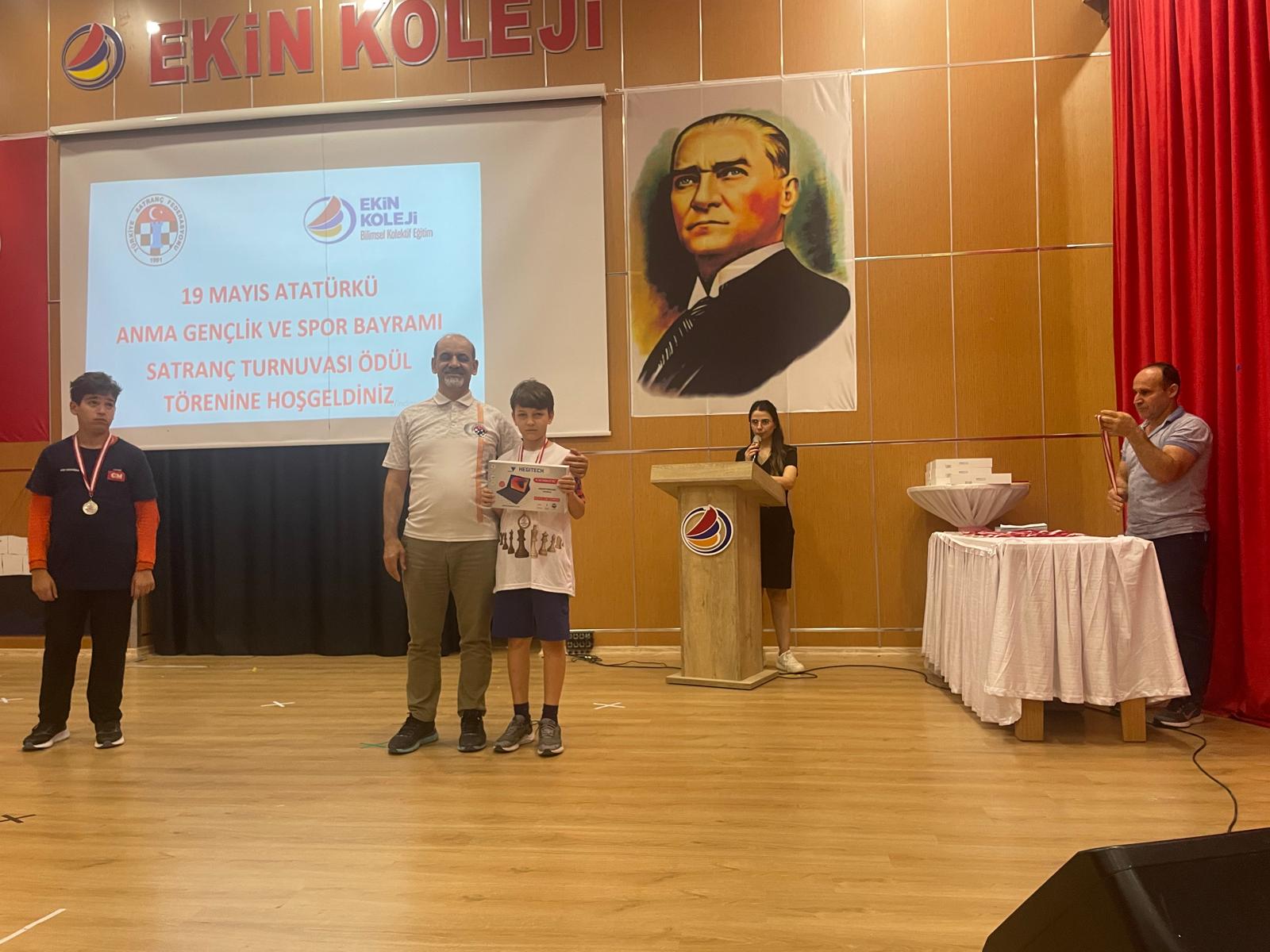 Hatay Türkiye Satranç Federasyonu Ödül Töreni