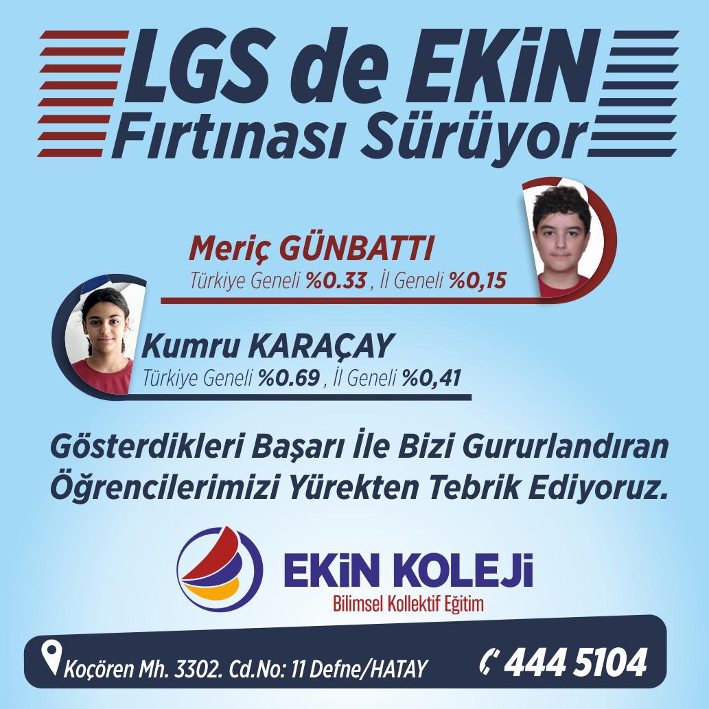 LGS’de EKİN Fırtınası Sürüyor!