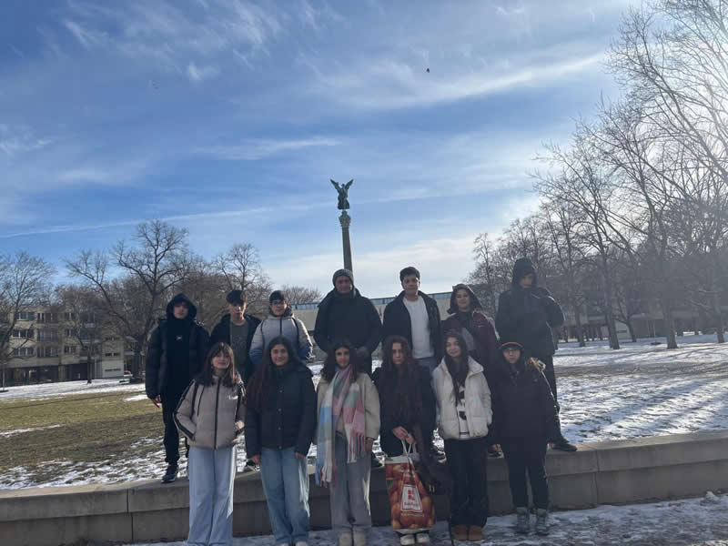 Ekin Koleji Erasmus yolculuğu başladı.