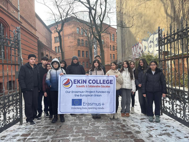 Ekin Koleji Erasmus yolculuğu başladı.