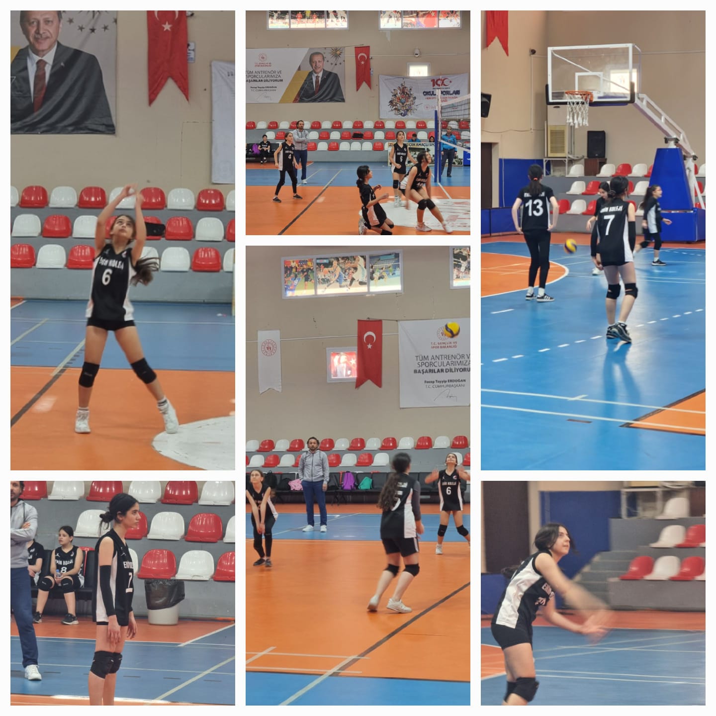 Yıldız Kızlar Voleybol Müsabakası